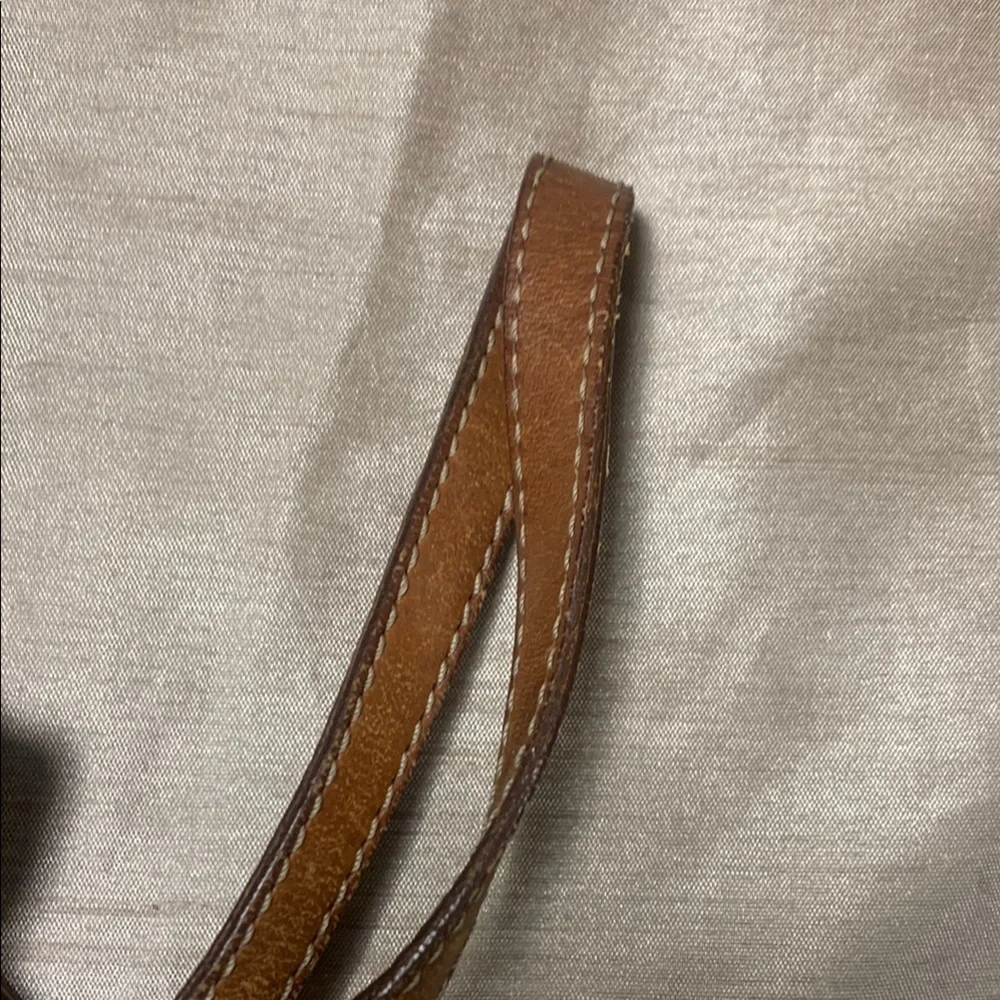 Luxurious Celine Brown Messenger oversized Macadam Pouch